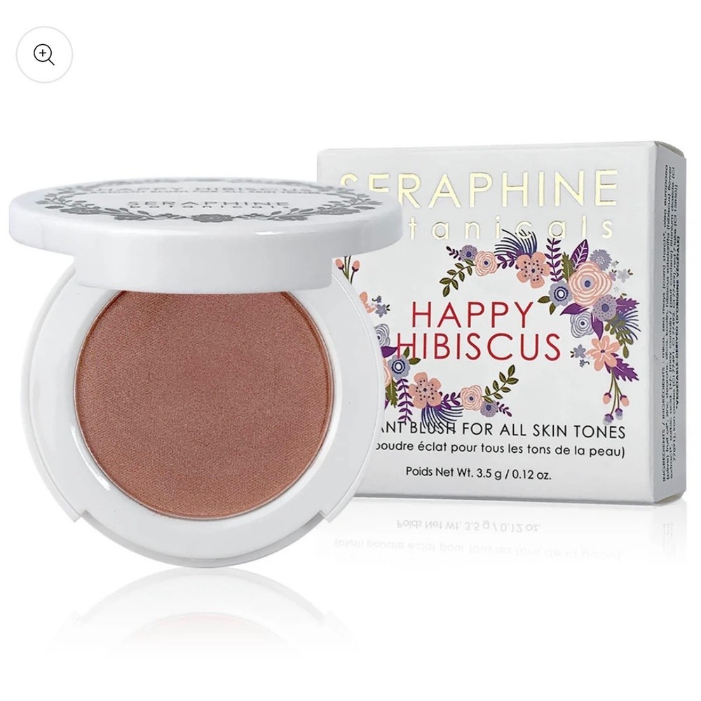 Seraphine Botanicals Happy Hibiscus 99% Natural Blush Vegan GMO-Free 2g New